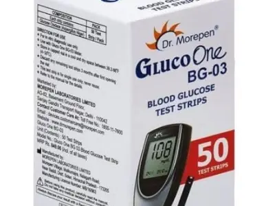 Dr. Morepen Gluco-One BG-03 Blood Glucose 50 Test Strips Only