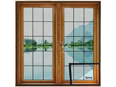 Lifekrafts Standard Size Window Mosquito Net (Size-90x120cms/36x47 Inches/2.95x3.94 Feet, Color