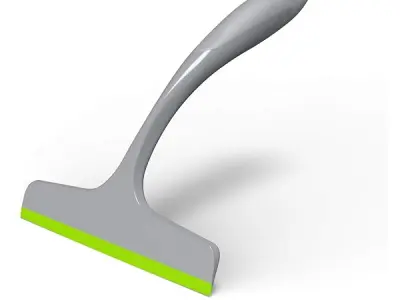 Scotch-Brite Small wiper for Kitchen, Bathroom, Dinning tables, car windows wiping, instant dry surface, Superior TPE Blade, moulded handle