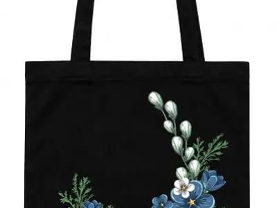 ECOEK Canvas Tote Bag for Women with Zipper & Pocket(Pack of 1) | Stylish Cotton Handbags for College | Aesthetic Tote Bag for Office, Shopping, Travel, Beach & Daily use