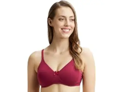 Jockey 1722 Women Wirefree Non Padded Super Combed Cotton Elastane Stretch Medium Coverage Ever