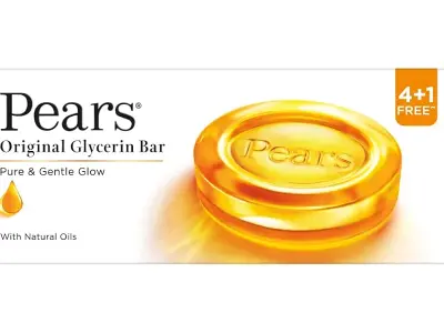Pears Original Glycerin Soap Bar - Pure & Gentle Glow | With 98% Pure Glycerin | For Hydration
