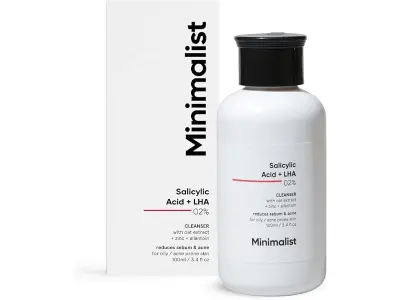 Minimalist Anti-Acne Salicylic Acid 2% Face Wash For Oily & Acne Prone Skin | With LHA for Pore