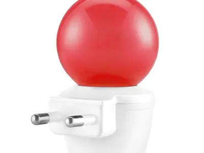 MAGIK Spectrum LED Night Lamp | 0.5W Red Light | Plug & Play | Energy Efficient | Ideal for Bedroom, Kids Room, Living Room