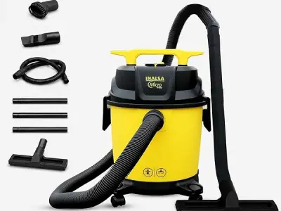 INALSA Wet and Dry Vacuum Cleaner for Home,10 LTR Capacity,1200 W, 17 kPa Suction, Blower Function, Wet Vacuum Cleaner for Sofa, House Cleaning Machine,Vaccine Cleaner for Home (Mi