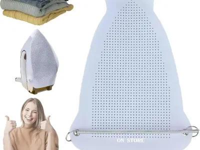 ON STORE Steam Iron Teflon Cover | Non-Stick Heat Resistant, Protects from Shine, Burns & Scorching, Iron Soleplate Cover, Universal Fit for Steam & Dry Irons