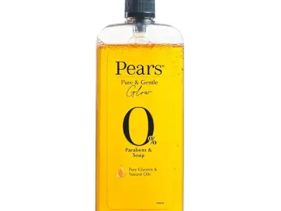 PEARS Pure & Gentle Body Wash, 750 ml, for Soft & Smooth Skin, with 98% Pure Glycerin & Natural Oils, 0% Parabens & Soap, Dermatologically Tested