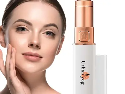 Urban Yog Electric Facial Hair Removal Machine | Face Hair Remover for Women | Painless Facial Epilator | Eyebrow Trimmer | Upper Lip, Chin & Cheek Hair Remover | Rechargeable & Po