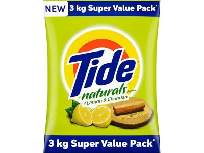 Tide Naturals 3Kg Detergent Powder - Lemon And Chandan