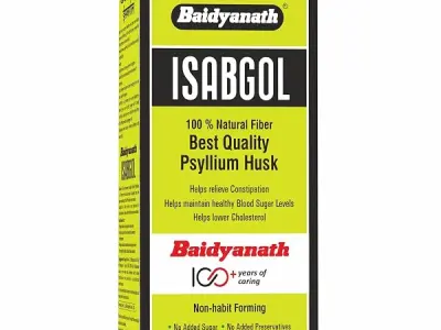 Baidyanath Asli Ayurved Isabgol 100 gm - Psyllium Husk Powder| Boosts Digestion | Constipation Relief Naturally | Rich Source Of Dietary Fiber Supplement