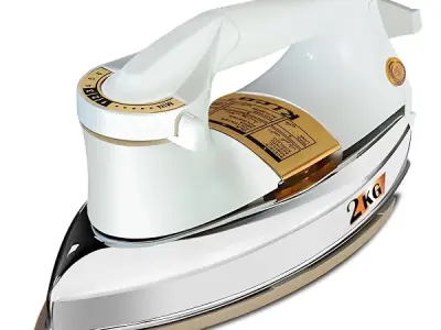 Rico 1000W 2KG Dry Iron | Heavy Weight, Japanese Quick Heat Technology, Advance Sole Plate, Shock Proof, AI13