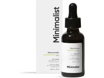 Minimalist 10% Niacinamide Serum with Zinc – Reduces Acne Marks, Controls Oil & Minimizes Pores