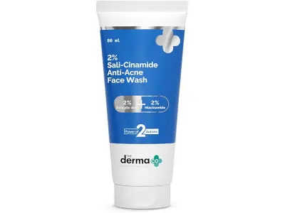 The Derma Co Sali-Cinamide Anti-Acne Face Wash 80ml