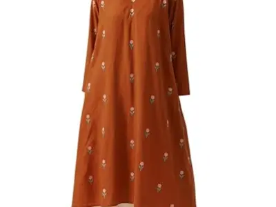 ANNI DESIGNER Viscose Blend Kurta for Women | Kurti Set Woman | Kurta with Palazzo | A Line Printed Co Ord Outfit | Cord Ethnic Suit | Indian Office Party Traditional Clothing Fash