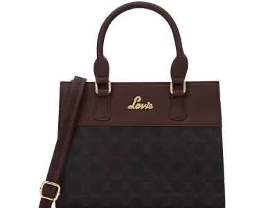 Lavie Women's Mono Salma Solid Satchel Bag for Women | Satchel Handbag for Work | Ladies purse | Stylish Shoulder Bag | Gift For Ladies