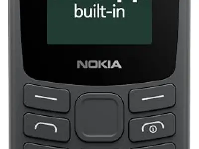 Nokia All-new 105 Single Sim Keypad Phone with Built-in Phone Pay app, Long-Lasting Battery, Wireless FM Radio| 1 Year Replacement Guarantee | Charcoal
