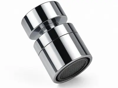 Prem Tiles 360° Rotation Stainless Steel | Kitchen Tap Extender | Swivel Sink Faucet Aerator | Water Saving Aerator | Dual Flow, Foam and Spray | Fits Male/Female 22mm Thread | Pol