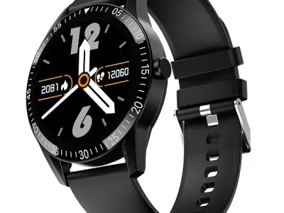 Fire-Boltt Talk Bluetooth Calling Smartwatch, 1.39" TFT Display with Dual Button, Hands On Voice Assistance, 120 Sports Modes, in Built Mic & Speaker (Talk, Black)