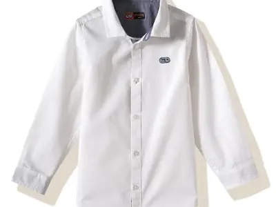 Amazon Brand - Symbol Boys 100% Cotton Casual Shirt | Full Sleeves | Regular Fit | Age 2-14 Years