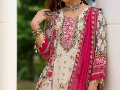 Indo Era Women Pure Silk Kurta Palazzo Dupatta Set