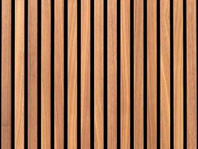 JENTOKA Wooden Louvers Wood Pattern Wallpaper for Walls |Self-Adhesive Wall Décor Sheet wall Stickers | Textured Wood Design for Living Room, Bedroom, Wall Stickers for Home (45X30