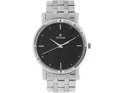 Titan Karishma Analog Black Dial Men's Watch -NM1639SM02 / NL1639SM02