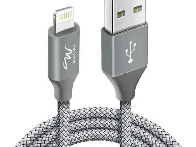 Wayona [Apple MFi Certified Charger Lightning to USB Charging Cable Cord Compatible iPhone 14/13/12/11 Pro/11/XS MAX/XR/8/7/6s Plus,iPad Pro/Air/Mini