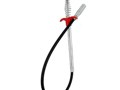 Divayanshi Flexible Drain Cleaner Wire Stick | Stainless Steel Hair Catching Claw Tool for Sink, Sewer, Pipe, Basin and Gardening | Spring Plunger for Kitchen, Bathroom – 160 cm Cl