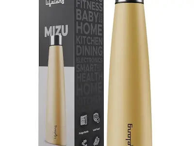 Lifelong Stainless Steel Water Bottle 900ml | Durable, Leak-Proof, Easy Grip, Rust Free, Easy-to-Clean, Odour-Free Bottle with Secure Cap for School, Travel, Gym & Work (LLBT03, Be
