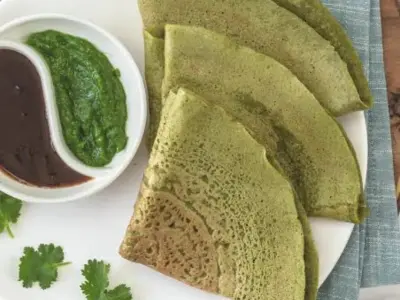 Healthy Mung Dal Chilla