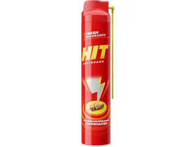 HIT Crawling Insect Killer – Cockroach Killer Spray | Instant Kill | Deep-Reach Nozzle | Fresh