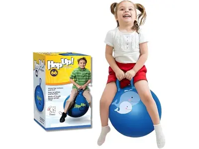 Storio Sit And Bounce Rubber Hop Ball Jumping&Bouncing Ball For Boys Girls Toys|Indoor&Outdoor|