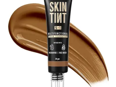 INSIGHT Skin Tint 5-in-1 Serum Foundation (30g) | SPF 20 PA++++ | Lightweight, Hydrating & Brightening with Niacinamide & Rice Water | Primer, Moisturizer & Sunscreen in One | For