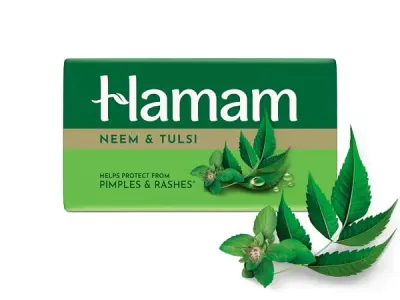 Hamam Neem Tulsi and Aloevera Soap Bar 100 g