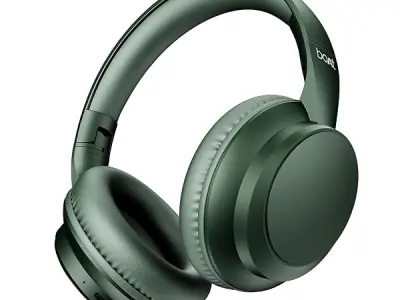 boAt Rockerz 371, 40mm Drivers, 50hrs Battery, 60ms Low Latency, ENx Tech, BT v5.4, Foldable Cups, Voice Assistant, Bluetooth Headphones, Wireless Headphone with Mic (Sage Green)
