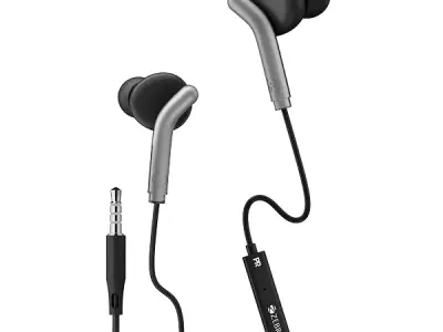 ZEBRONICS BRO 3.5mm Wired Earphones, in-Line MIC, Deep Bass, 1.2m Strong and Long Lasting Cable, Light Weight, Compatible with Mobile | Tablet | Laptop (Black)