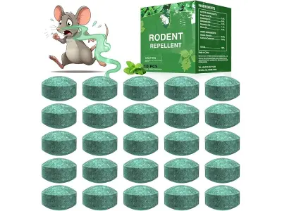 Rat Repellent for Car Home Mouse Repellent Peppermint Oil to Protect Wires in Car, Bike & Truck