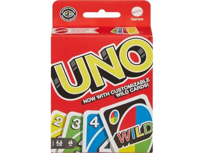 Mattel Uno Playing Card Game for 7 Yrs and Above for Adult,Set of 112 Cards, Multicolor