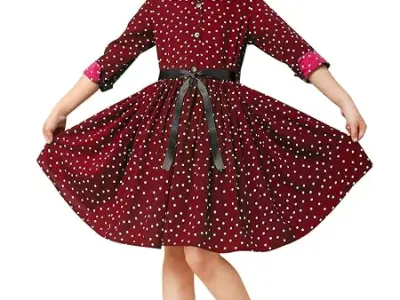 A.T.U.N. (All Things UBER Nice) Girls Standard Length Shirt Dress