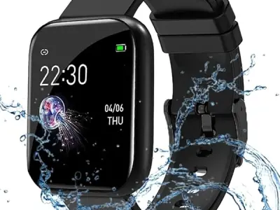 MARVIK Smart Watch for Kids, Men, Boys, Girls, and Women, D20 Plus 2025, Latest for Android and iOS Phones, IP68 Waterproof with Daily Activity Tracker, Heart Rate Sensor, Sleep Mo