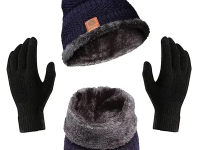 Boldfit Woolen Winter Cap for Women & Men in Winter for Thermal Wear Stylish Soft Caps for Boys & Girls for Warm Wear Head hat Garam Topaa cap's Breathable Lightweight Windproof wi