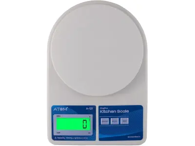 ATOM/Aliston K1 Series A121/SF-400 Digital Weighing Machine/Scale (10kg, 1g accuracy) High Prec