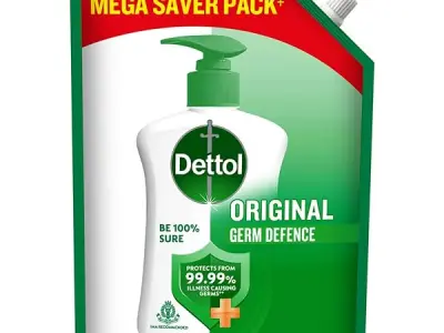 Dettol Liquid Handwash Refill - Original Hand Wash- 1350ml | Germ Defence Formula | 10x Better Germ Protection