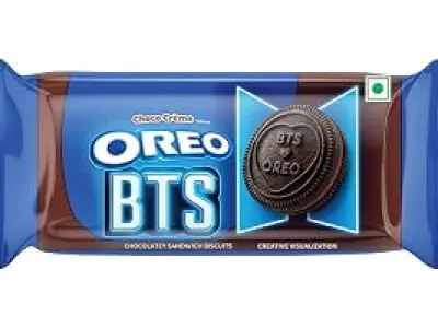 Cadbury Oreo Chocolate Flavour Creme Sandwich Biscuit, 41.75 g