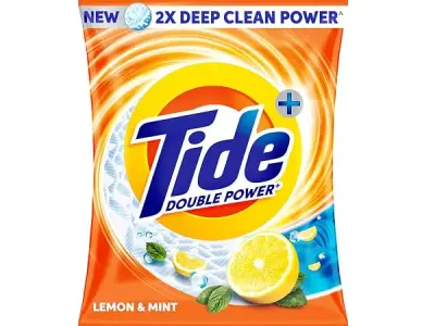 Tide Plus Detergent Washing Powder - 970g | Lemon & Mint Fragrance | 2X Deep Clean Power | World's No. 1 Detergent Brand