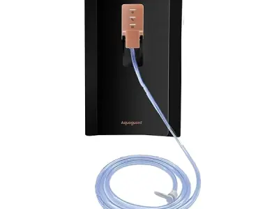 AkuaBeat Transparent PVC Silicone Flexible Tube Pipe Compatible with Aquaguard Copper Superio RO+UV Water purifier Pot Filling, Extension Tube and Stopper with length of 1.5 meter