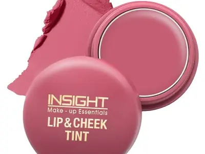 INSIGHT Lip & Cheek Tint - Strawberry Summer (3 g) | Matte Finish | With Vitamin E | Long-Lasting, Lightweight Multipurpose Tint for Lips & Cheeks | Smooth Application | All Skin T