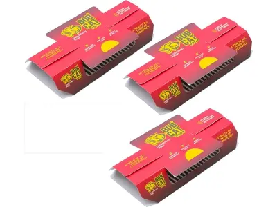 BOB CAT Cockroach Trap for Home & Kitchen | Non-Toxic | Pesticide-Free | Adhesive Roach Bait At