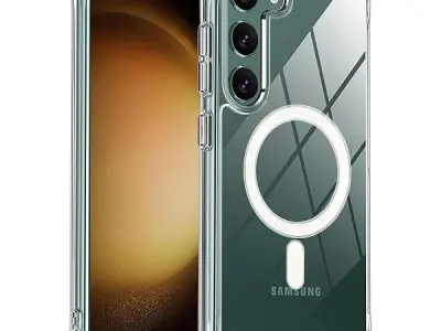 Zapcase Back Case Cover for Samsung Galaxy S23 5G (TPU, Polycarbonate_Clear)