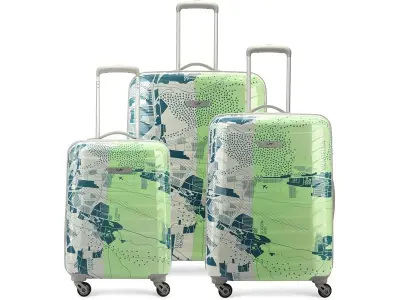 Skybags Trooper Set of 3 (Cabin + Medium+Large) Hard Luggage (55+65+75 cm) | ABS Luggage Trolle